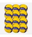 Mikasa Trainingsvolleyball V345W yellow/royal (12-Pack)