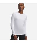 Under Armour ColdGear Authentics Oberteil Damen white