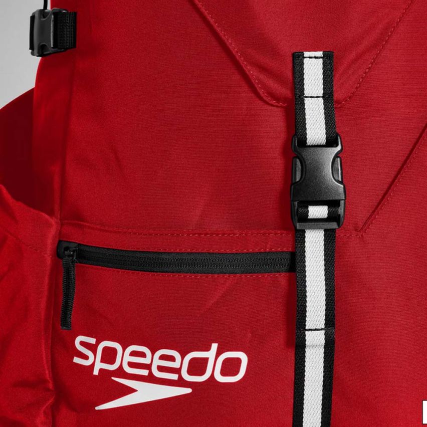 Speedo Pro Bag Rucksack red (45L)