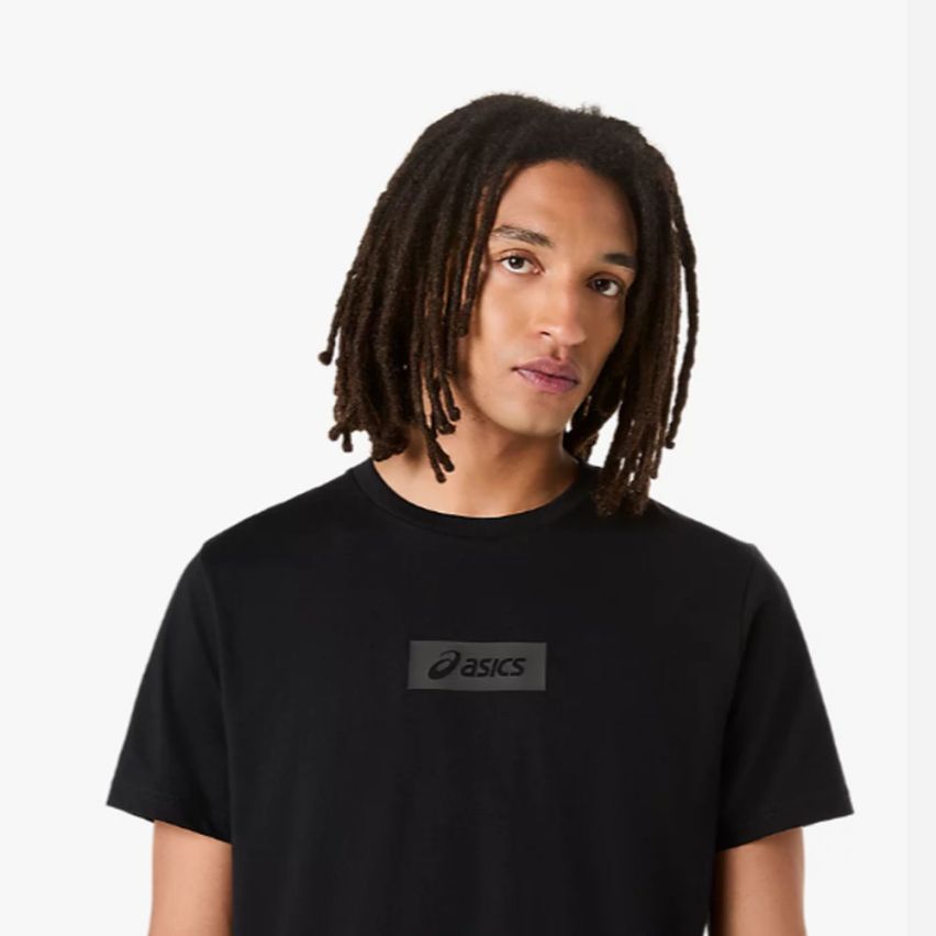 ASICS CHEST LOGO TEE Men performance black