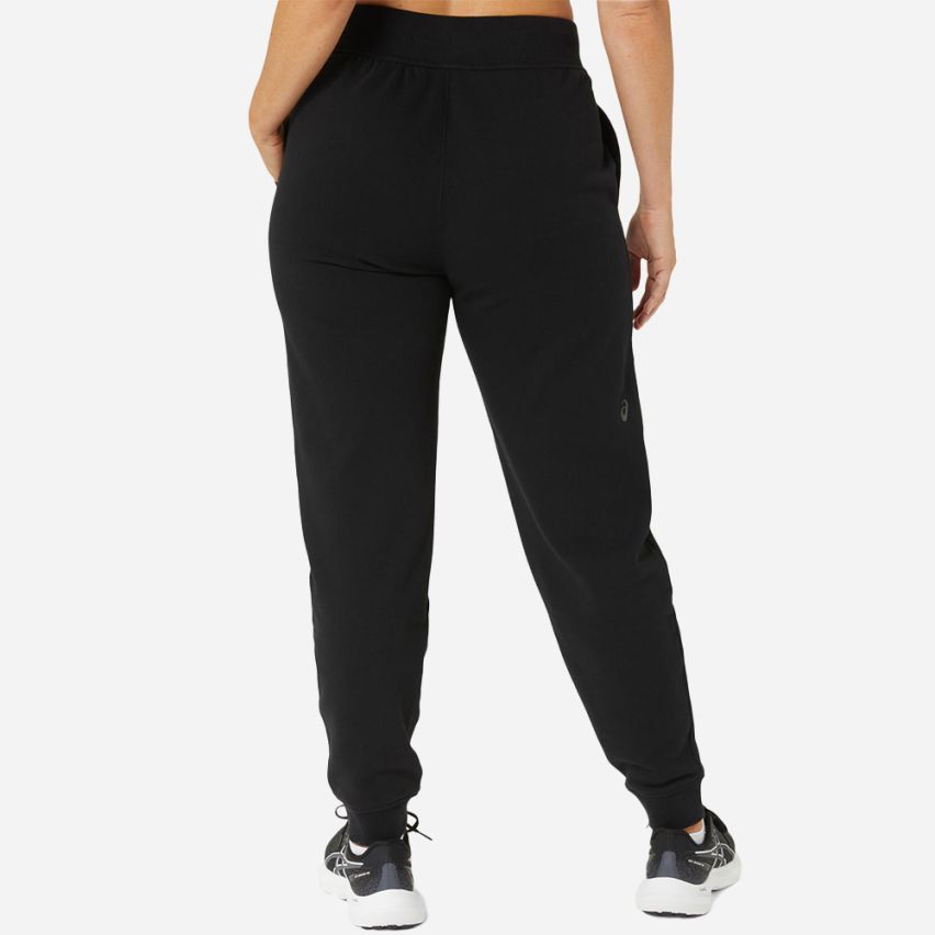 Asics LOGO SWEATPANT Lady performance black