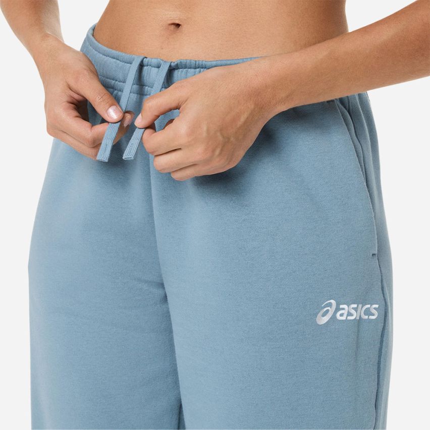 ASICS SWEAT PANT Lady saba blue