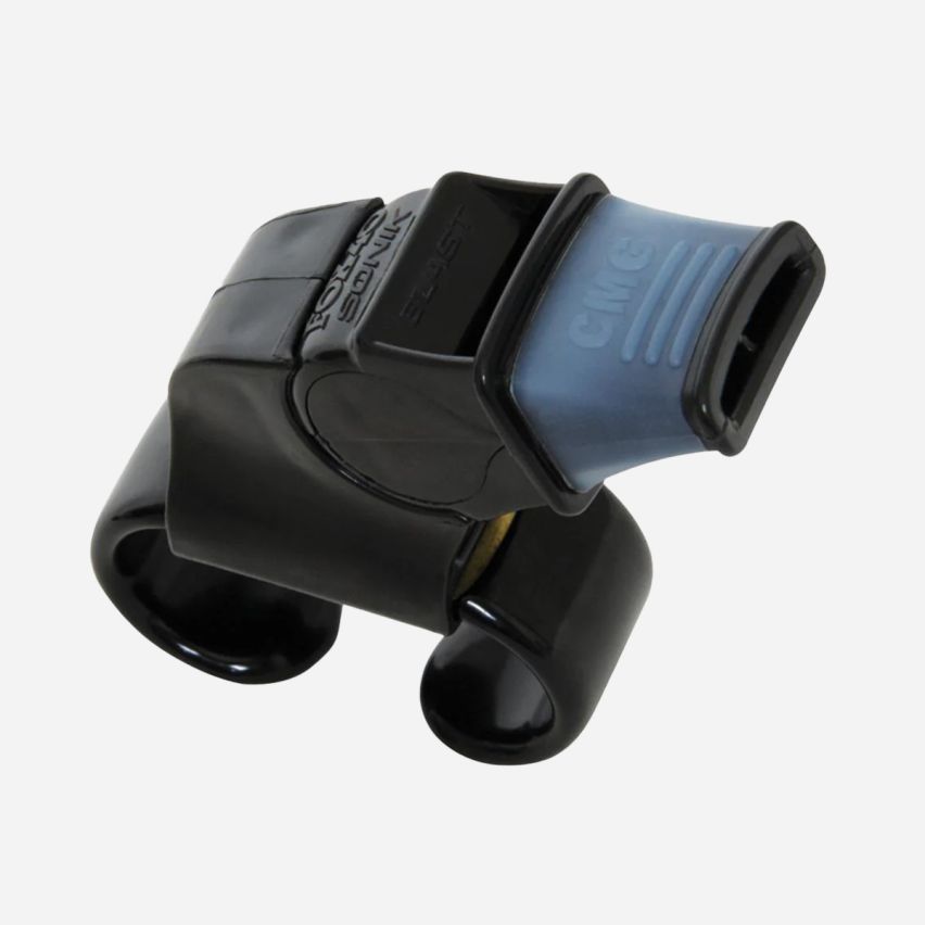 Fox40 Pfeife SONIK BLAST CMG mit Fingergrip black 