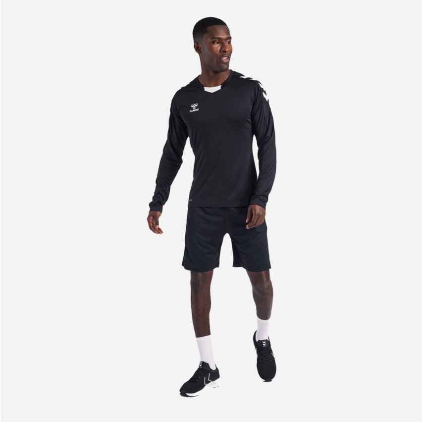 Hummel hmlCORE XK POLY JERSEY L/S schwarz