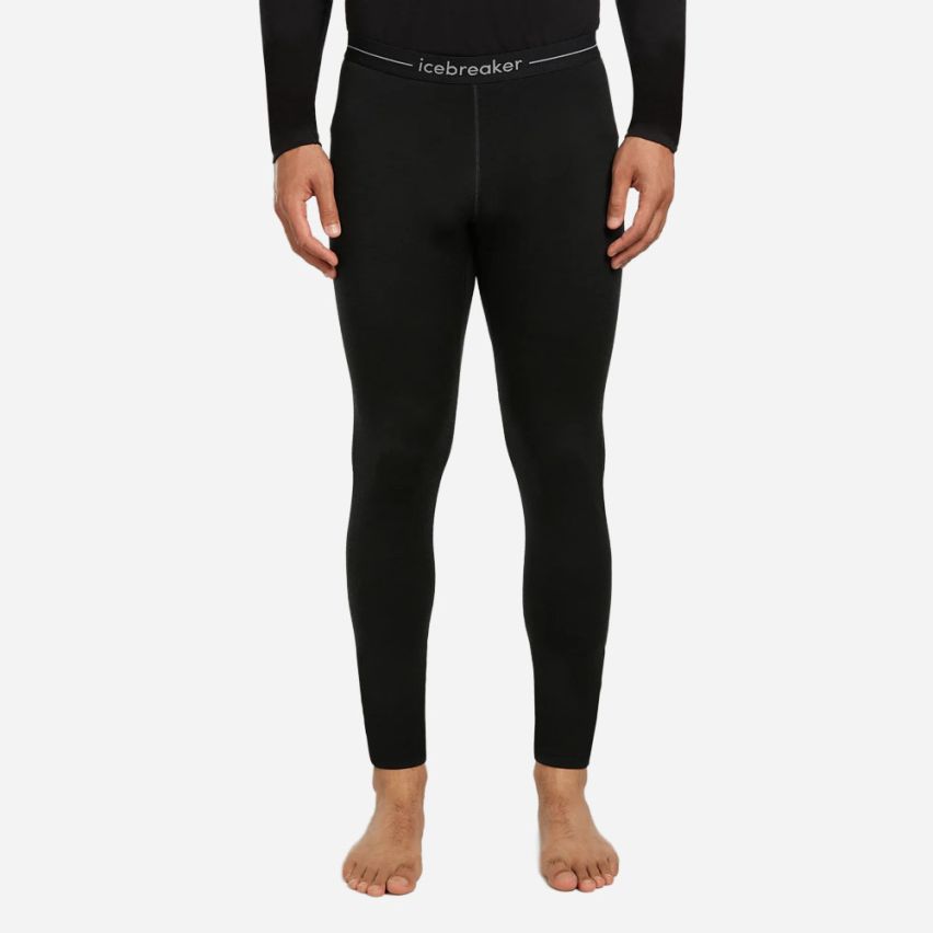 icebreaker Merino 200 Oasis Thermohose Herren schwarz