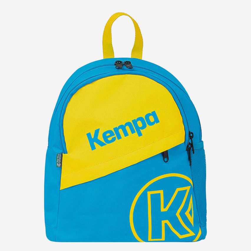 Kempa Rucksack Team Junior kempablau/gelb