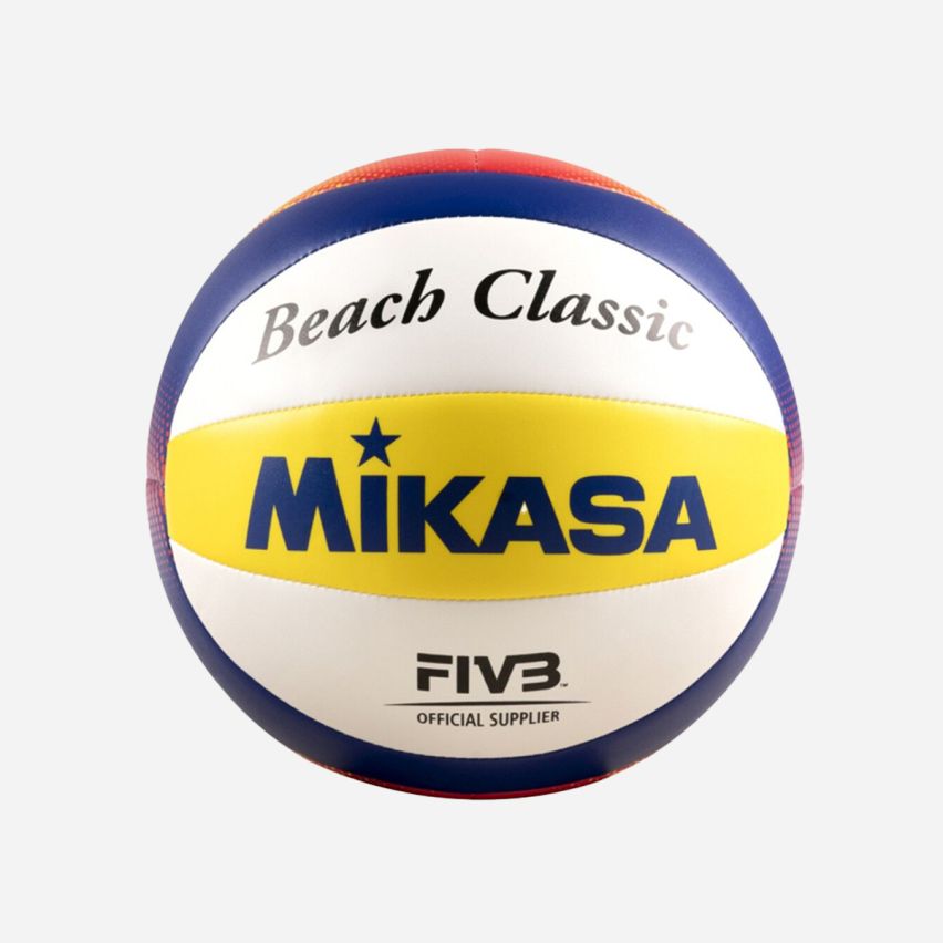 Mikasa Beachvolleyball BV552C yellow/royal/white