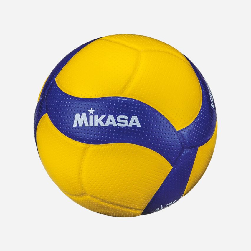 Mikasa Volleyball V300W yellow/royal (12-Pack)