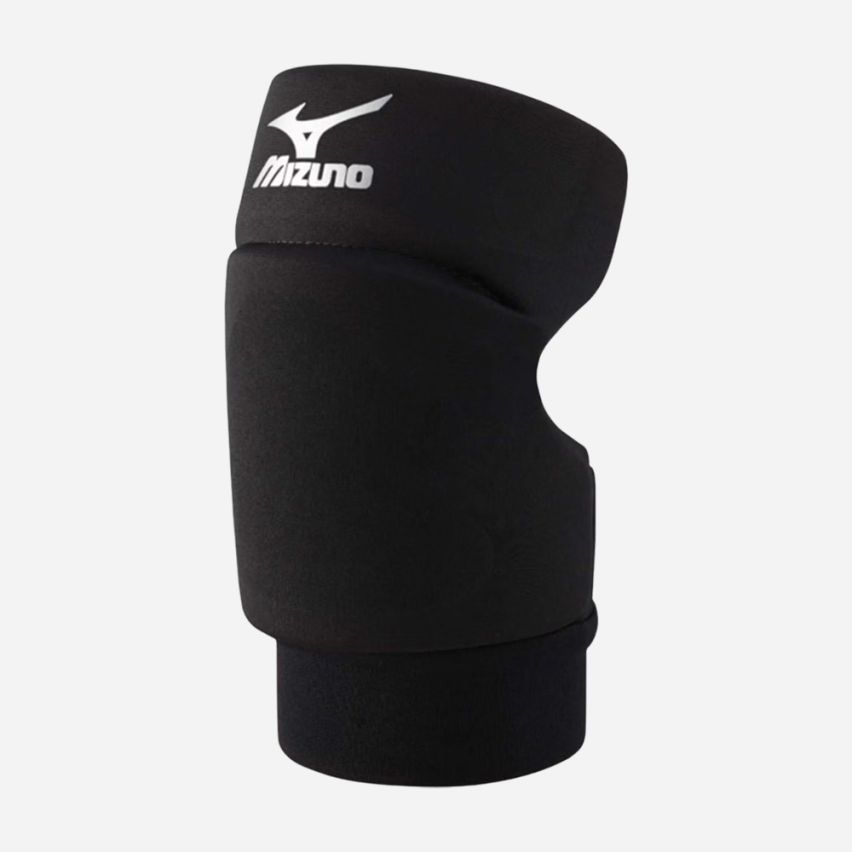 Mizuno Open Back Knieschoner schwarz (Paar)