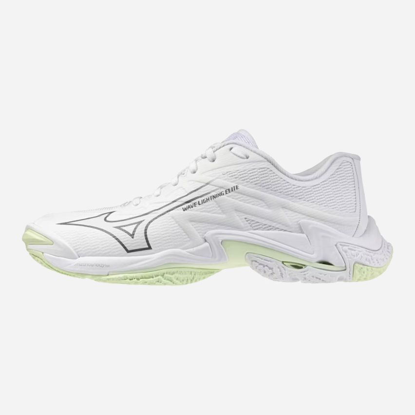 Mizuno Wave LIGHTNING ELITE white/balsam green/ambrosia