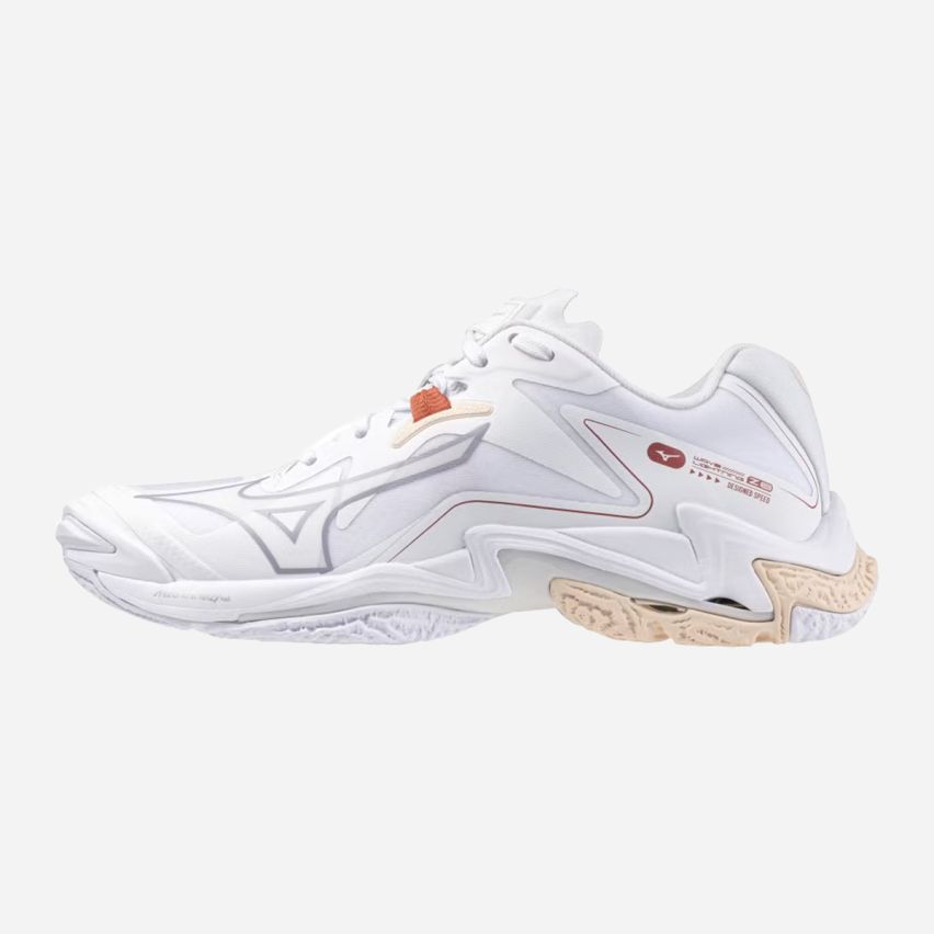 Mizuno Wave LIGHTNING Z8 white/aleutian/cloud pink