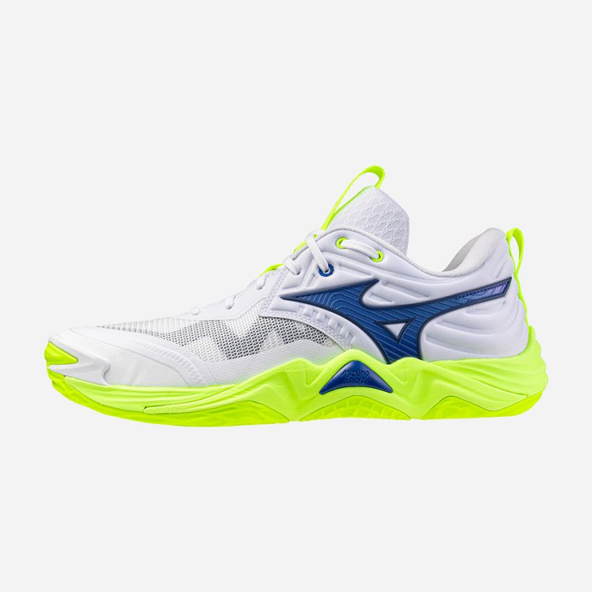 Mizuno Wave MOMENTUM ELITE white/lightning yellow/dazzling 