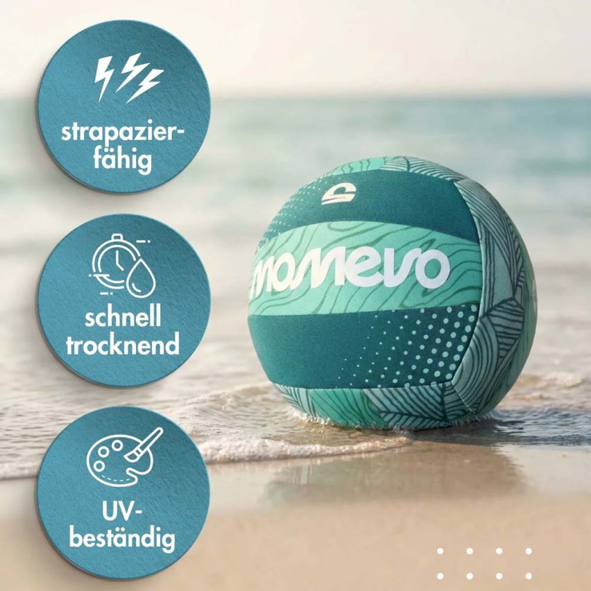 momevo Kinderball Beachbuddy Neopren Jungle (Grösse 5)