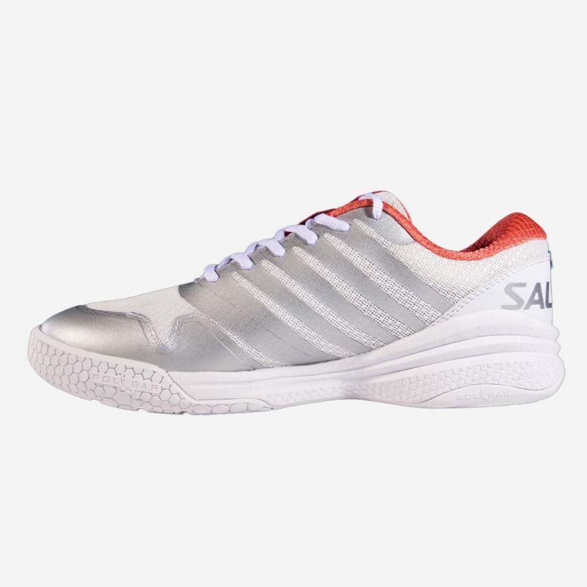 Salming HallenschuhRecoil Kobra Women white/living coral