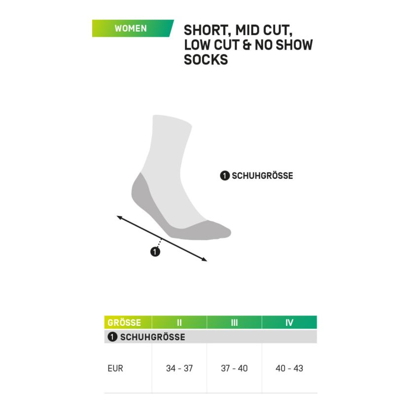CEP classic socks mid cut Women all black
