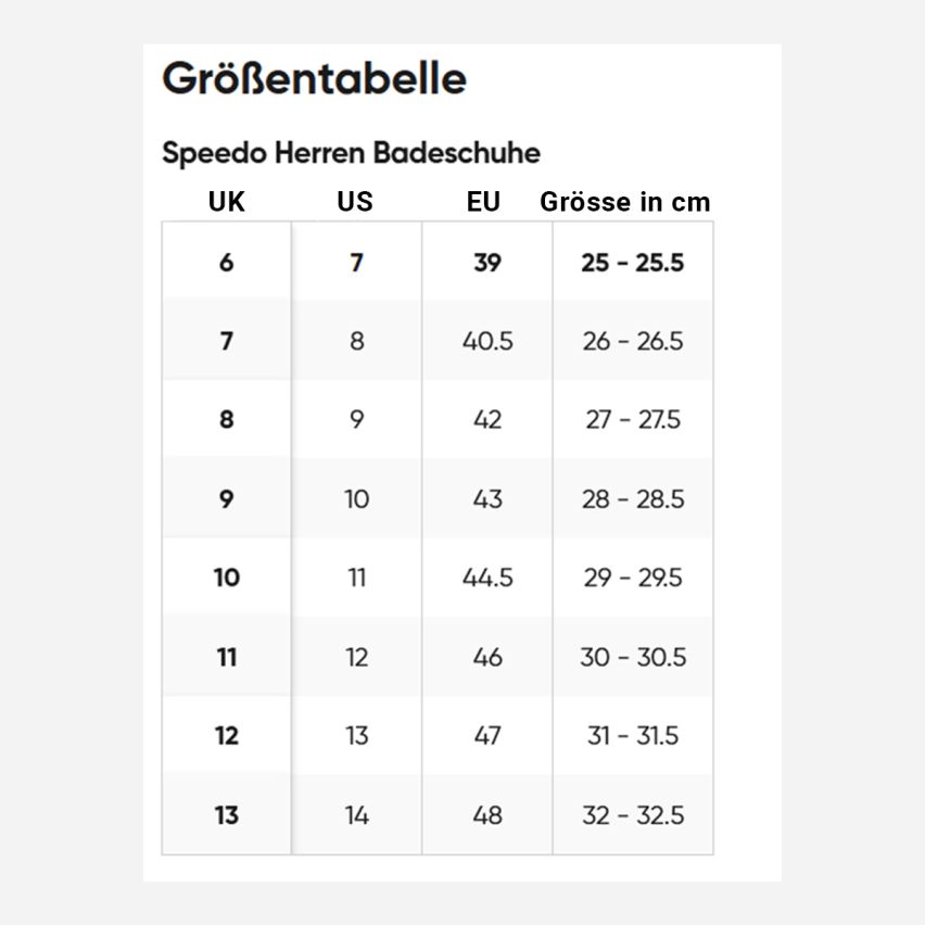 Speedo Badeschuhe Zanpa AM Men black