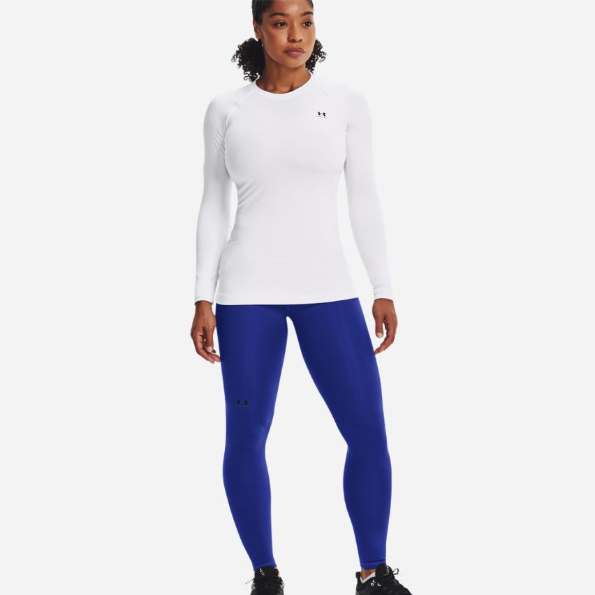 Under Armour ColdGear Authentics Oberteil Damen white