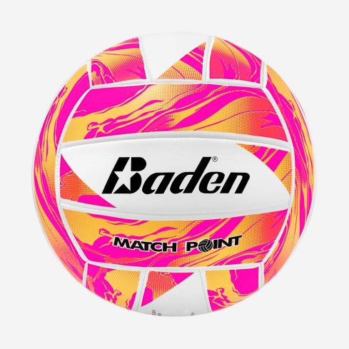 Baden Beachvolleyball Match Point weiss/orange/pink