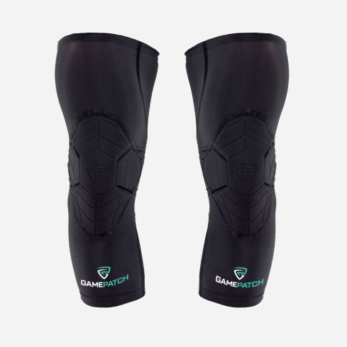 Gamepatch Knieschoner schwarz (Paar)