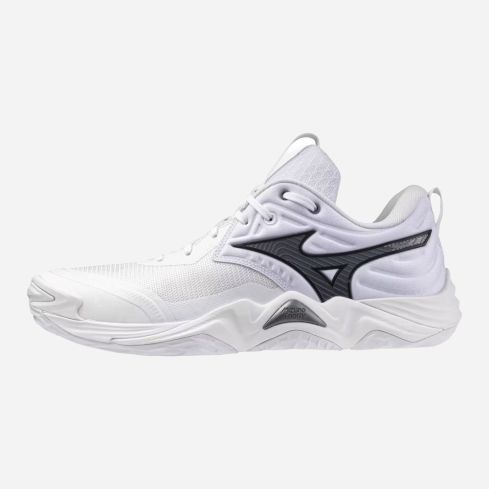 Mizuno Wave MOMENTUM ELITE white/metallic gray/black
