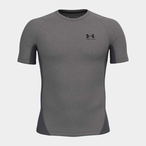 Under Armour HeatGear Compression T-Shirt Herren carbon