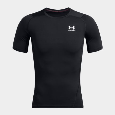 Under Armour HeatGear Compression T-Shirt Herren schwarz