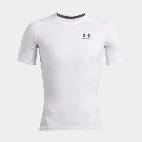 Under Armour HeatGear Compression T-Shirt Herren weiss